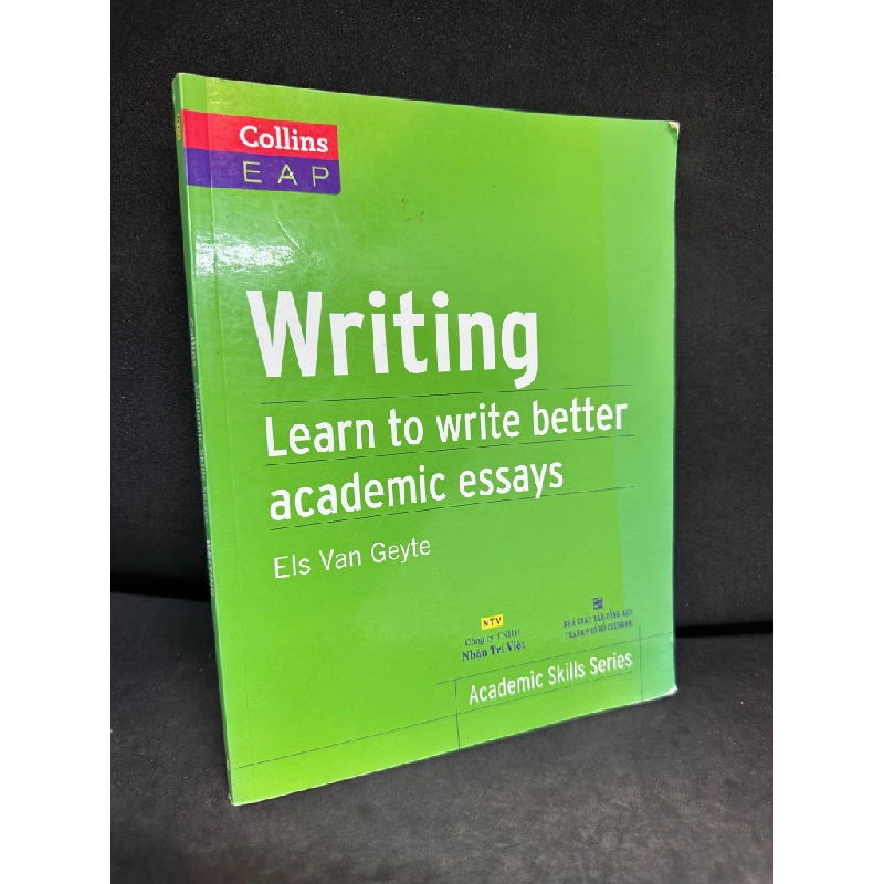 Writing - Learn To Write Better Academic Essays, Collins, Mới 80%, 2014 SBM0307 184516