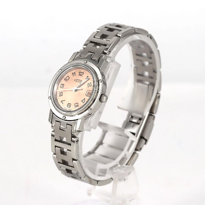 Hermès Clipper CL4.210 SS Quartz - Hàng hiệu Authentic 873602