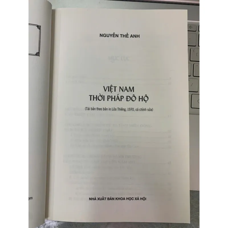 VIỆT NAM THỜI PHÁP ĐÔ HỘ - NGUYỄN THẾ ANH 722921