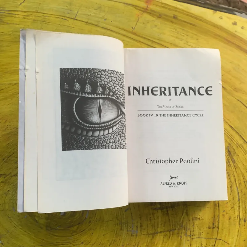 INHERITANCE BOOK FOUR THE INHERITANCE CYCLE- CHRISTOPHER PAOLINI 976578