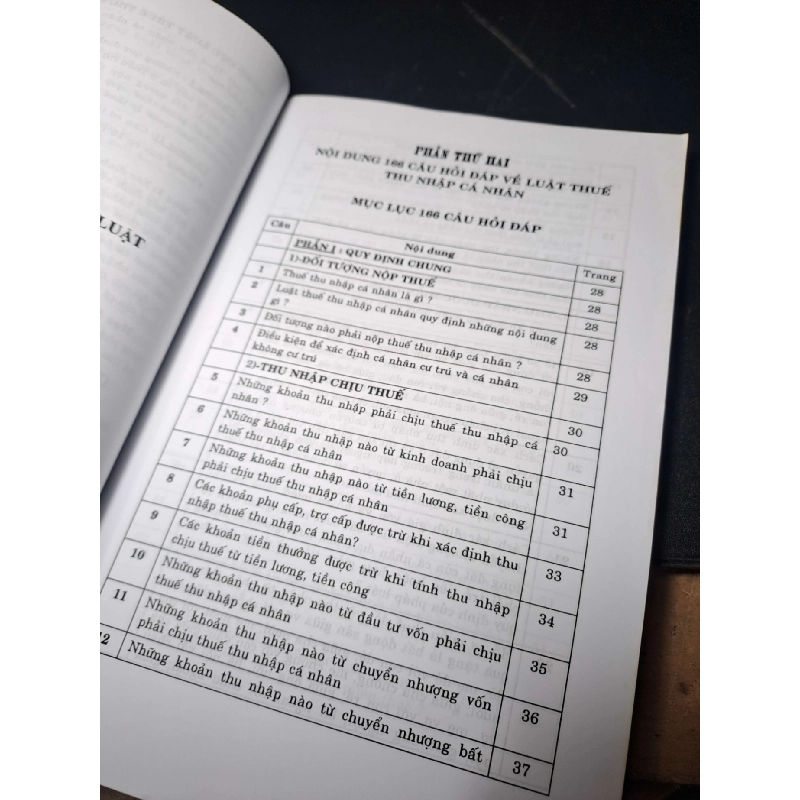 215 câu hỏi đáp và xử lý tình huống về luật thuế thu nhập cá nhân - Phan Thông Anh - 2009 mới 80% ố ẫm - GIÁO TRÌNH, CHUYÊN MÔN - HCM0111 923721