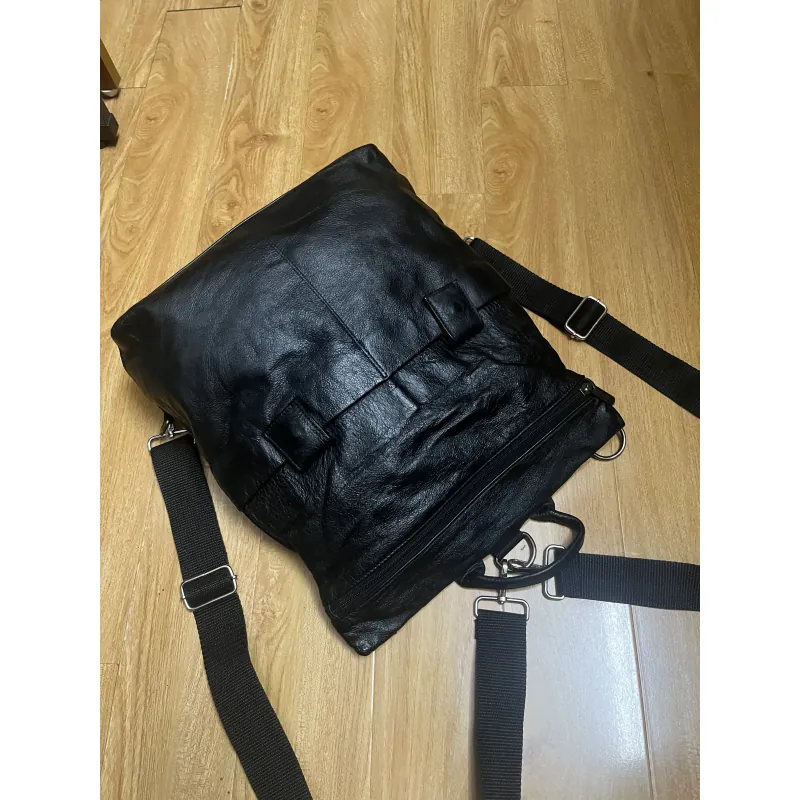 Balo nam, nữ 28*37*8 da thật 2hand 972851