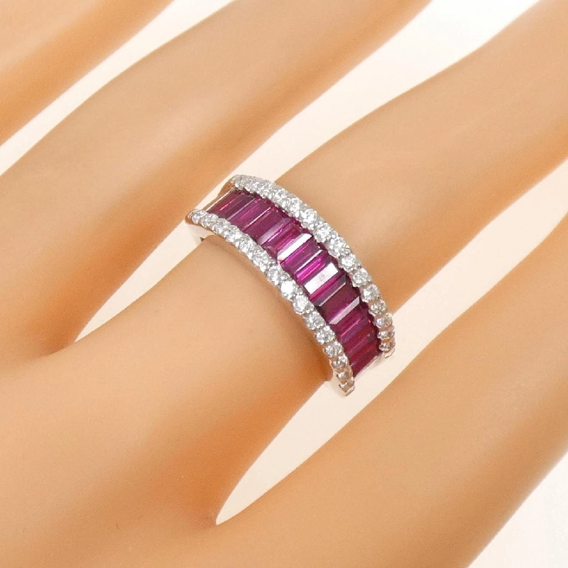 Nhẫn Ruby PT950 1.51CT - Hàng hiệu Chính hãng 852878