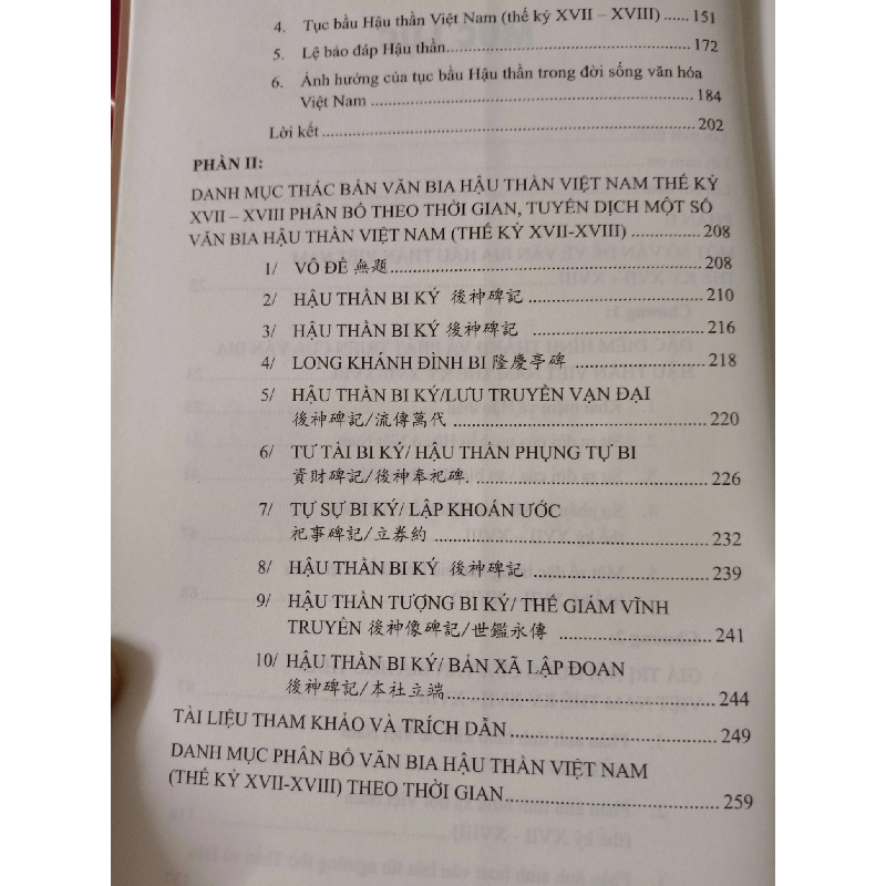 VĂN BIA HẬU THẦN VIỆT NAM - TRẦN THỊ THU HƯỜNG -  2020 - 455 trang ANTQ2308 LỊCH SỬ - CHÍNH TRỊ - TRIẾT HỌC 919512