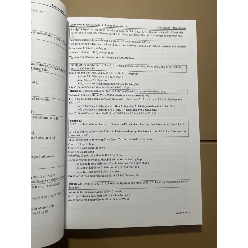 Chinh phục tổ hợp Xác suất-Số Phức 976785