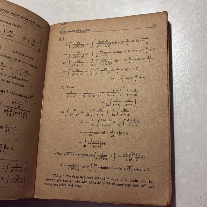 Giải tích học - Các phương pháp tích phân 738875