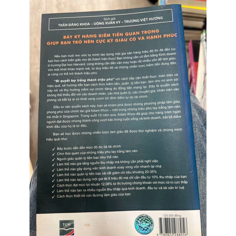 Bí quyết tay trắng thành triệu phú 352473