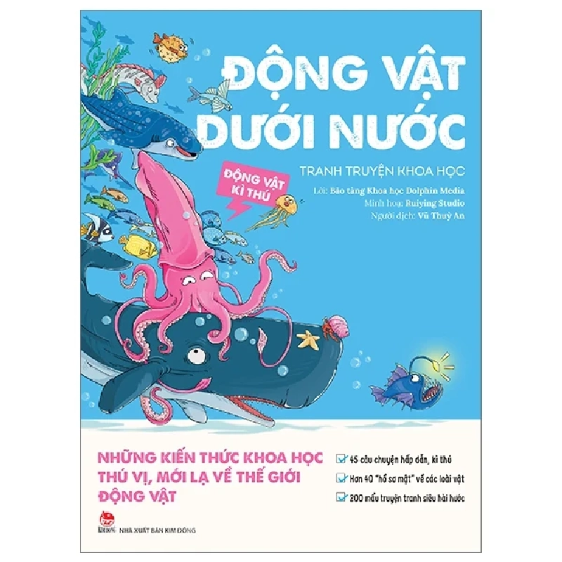 Động Vật Kì Thú - Động Vật Dưới Nước - Bảo Tàng Khoa Học Dolphin Media, Ruiying Studio ASB.PO Oreka Blogmeo 230225 389834