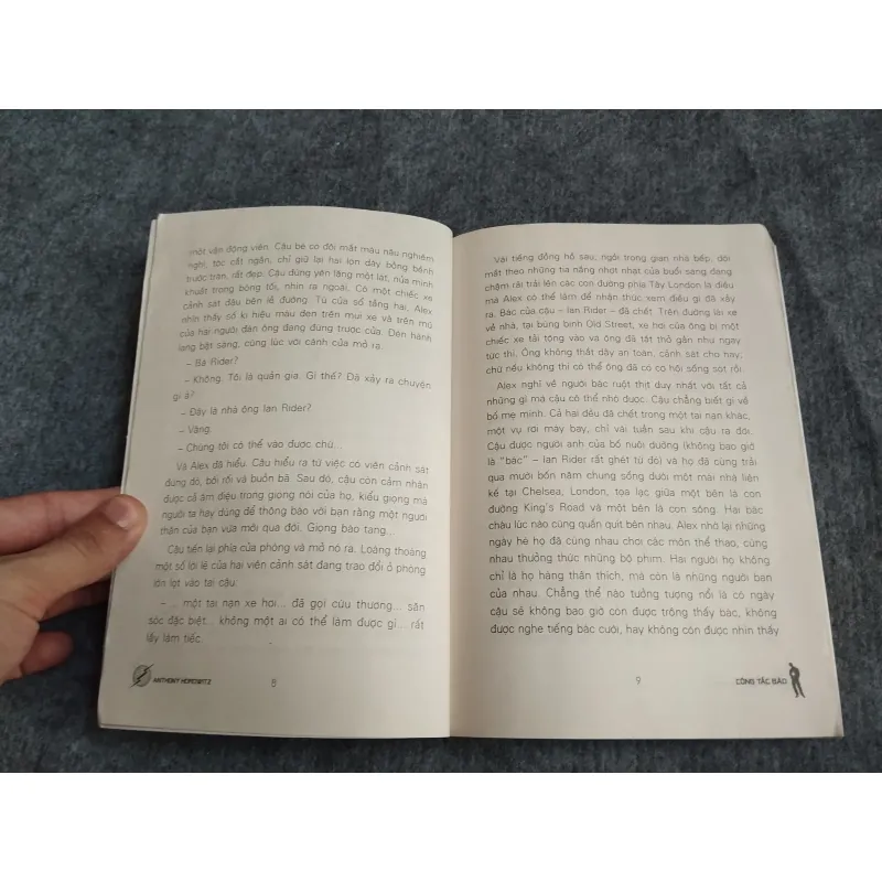 CÔNG TẮC BÃO (CUỘC PHIÊU LƯU CỦA ALEX RIDER) - ANTHONY HOROWITZ 574623