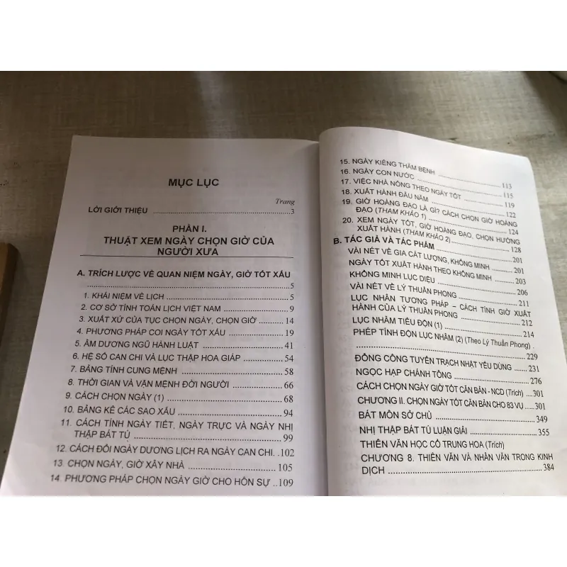 Thuật xem ngày chọn giờ của người xưa 782855