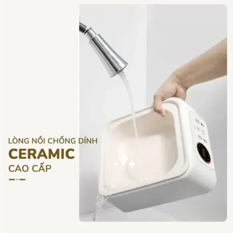 Nồi lẩu hấp đa năng UNIE UE668 10L, lòng nồi Ceramic cao cấp mới, 8 chức năng nấu 588861