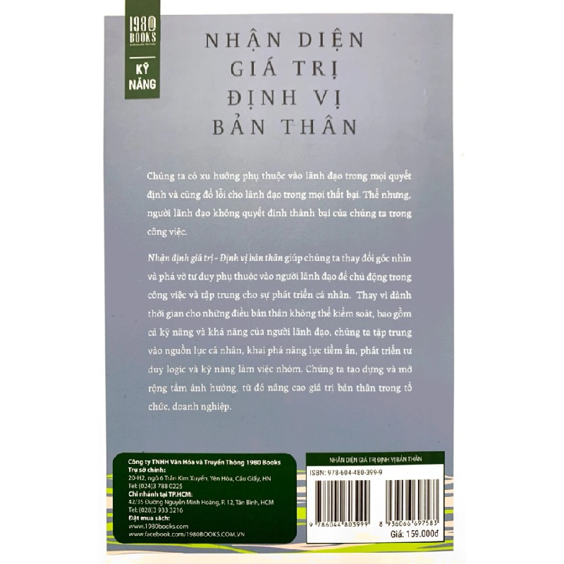 Nhận Diện Giá Trị - Định Vị Bản Thân - John C. Maxwell 191382