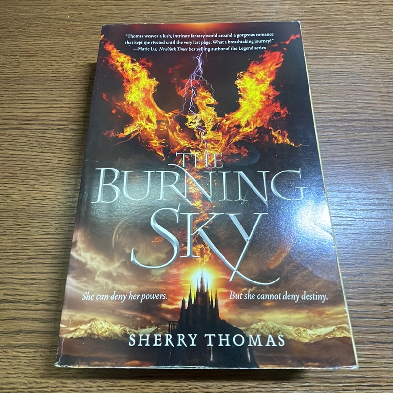 The burning sky Sherry Thomas 367221