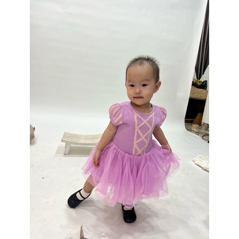 Váy Disney GAP tím size 6-12M: 7-10kg tặng kèm nơ tím 504910