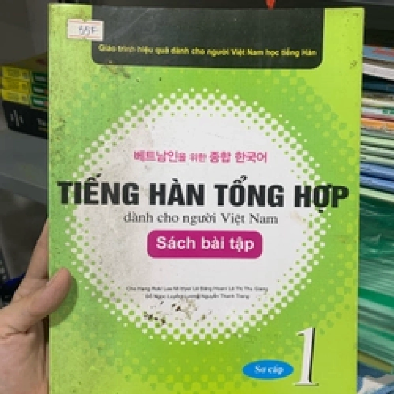 Tiếng Hàn Quốc dành cho người Việt Nam - Sách bài tập TKB0507 HỌC NGOẠI NGỮ 538526