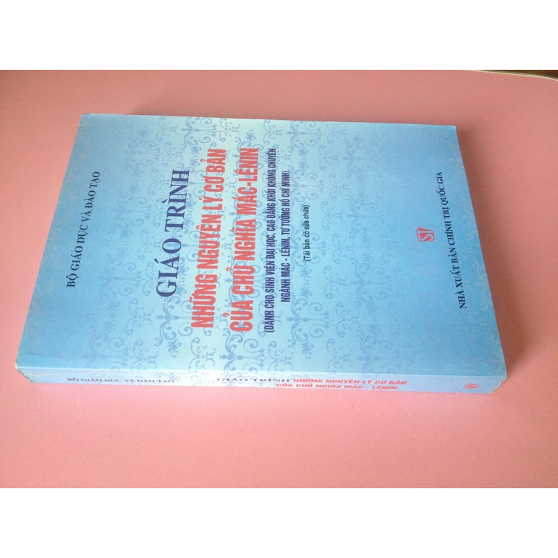 GIÁO TRÌNH NHỨNG NGUYÊN LÝ CƠ BẢN CỦA CHỦ NGHIA MÁC - LÊ NIN 495316
