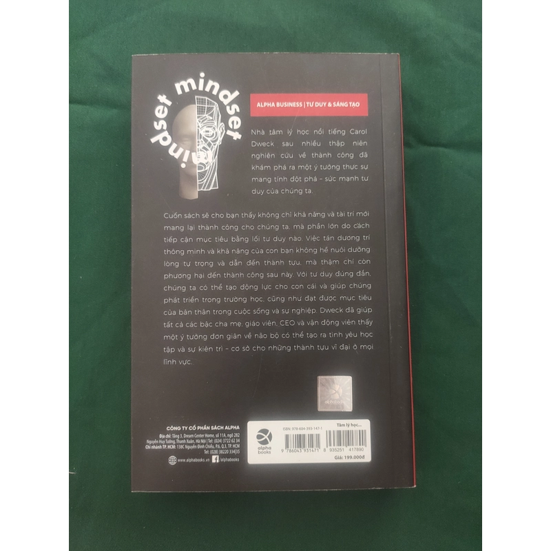 Mindset  Tâm lý học thành công (Sách mới) 317318