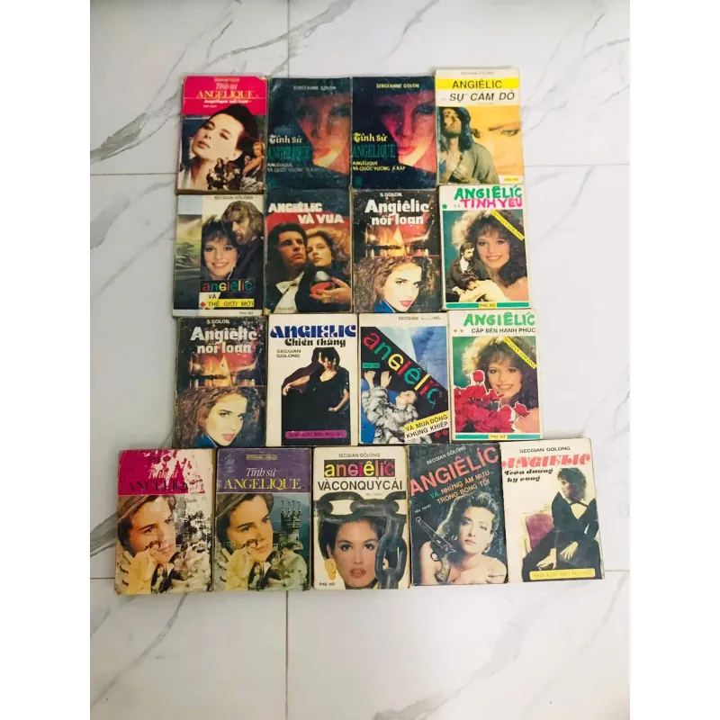 Angélic (Angélique) (Combo 17 tập) - Sergeanne Golon - Tiểu thuyết 620473