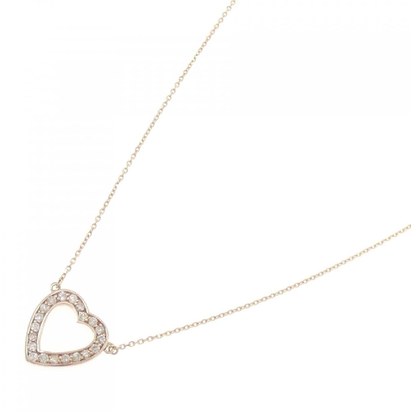 K18PG Dây chuyền hình trái tim kim cương 0.30CT - Hàng hiệu Chính hãng 860104