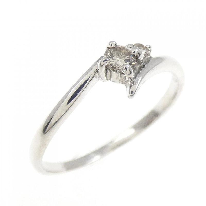 Nhẫn kim cương K18WG 0.09CT - Hàng hiệu Authentic 850125