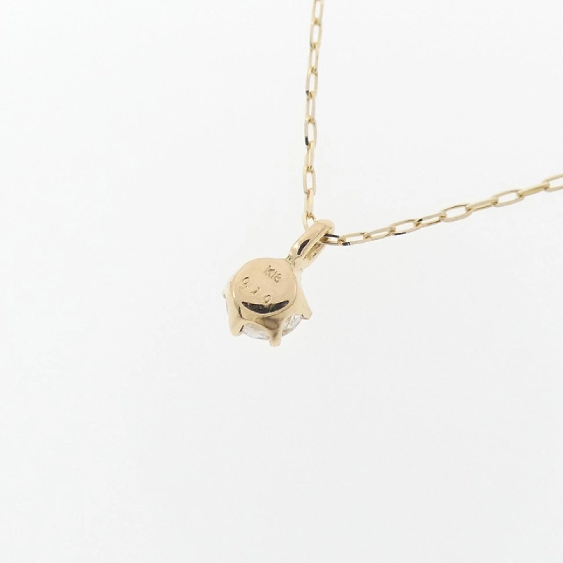 Dây chuyền kim cương K18YG 0.10CT - Hàng hiệu Chính hãng 863797