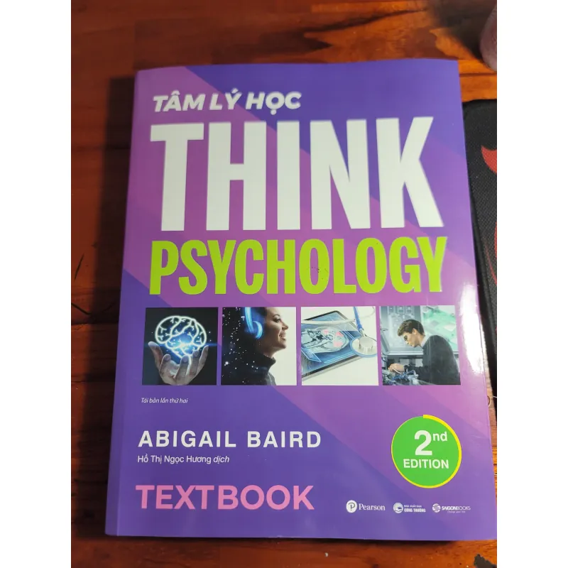 Sách Tâm lý học Think Psychology Abigail Baird bản 2nd Edition 596533