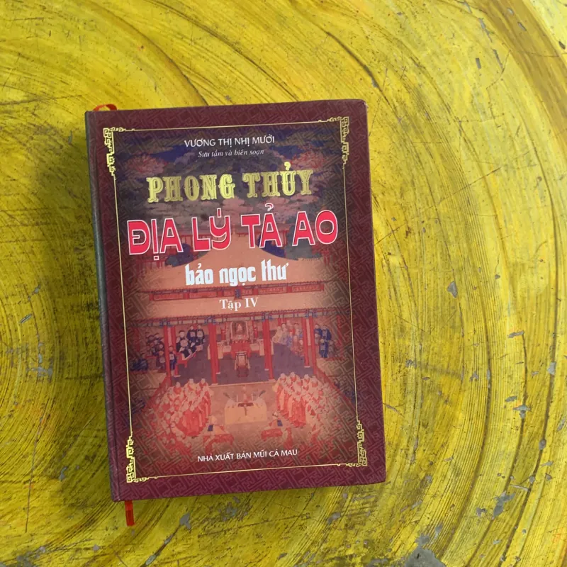 PHONG THUỶ ĐỊA LÝ TẢ AO - bảo ngọc thư - tập 4 1023331