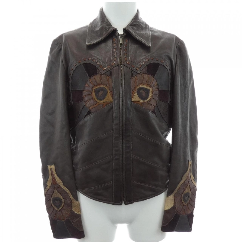 Gucci GUCCI 125226.XM117 Áo khoác da - Hàng hiệu Chính hãng 891984