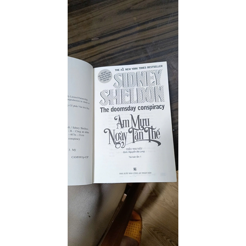 Âm Mưu Ngày Tận Thế - Sidney Sheldon, mới 85% (BuiH) 544205