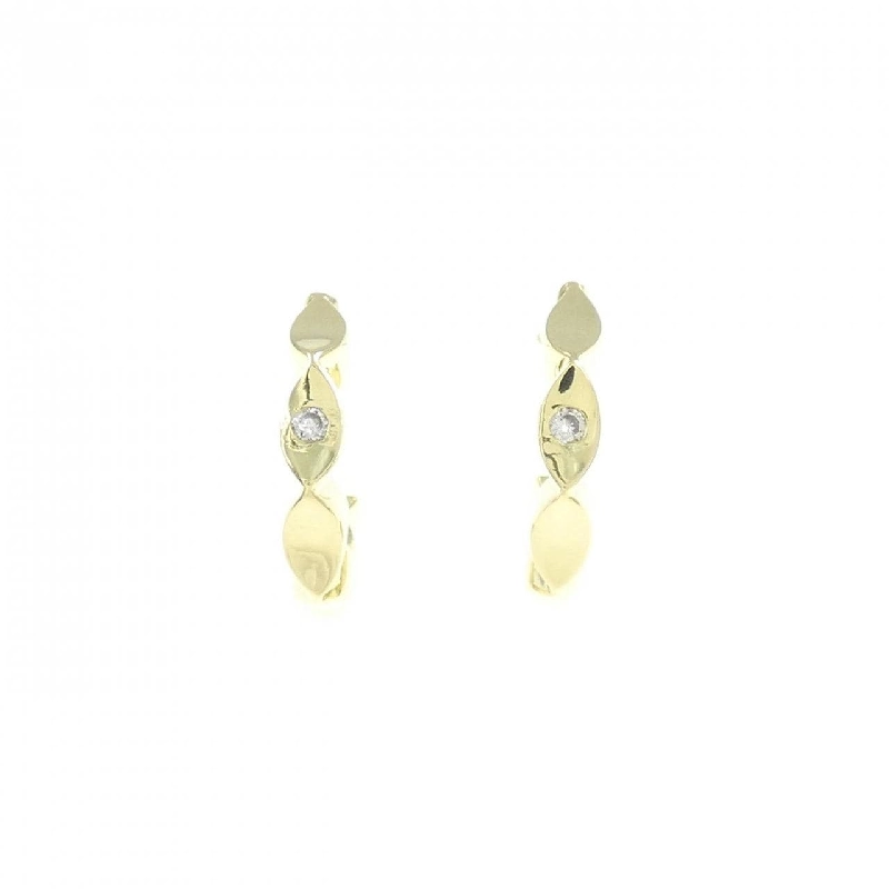 K18YG Bông tai kim cương 0.02CT - Hàng hiệu Chính hãng 871082