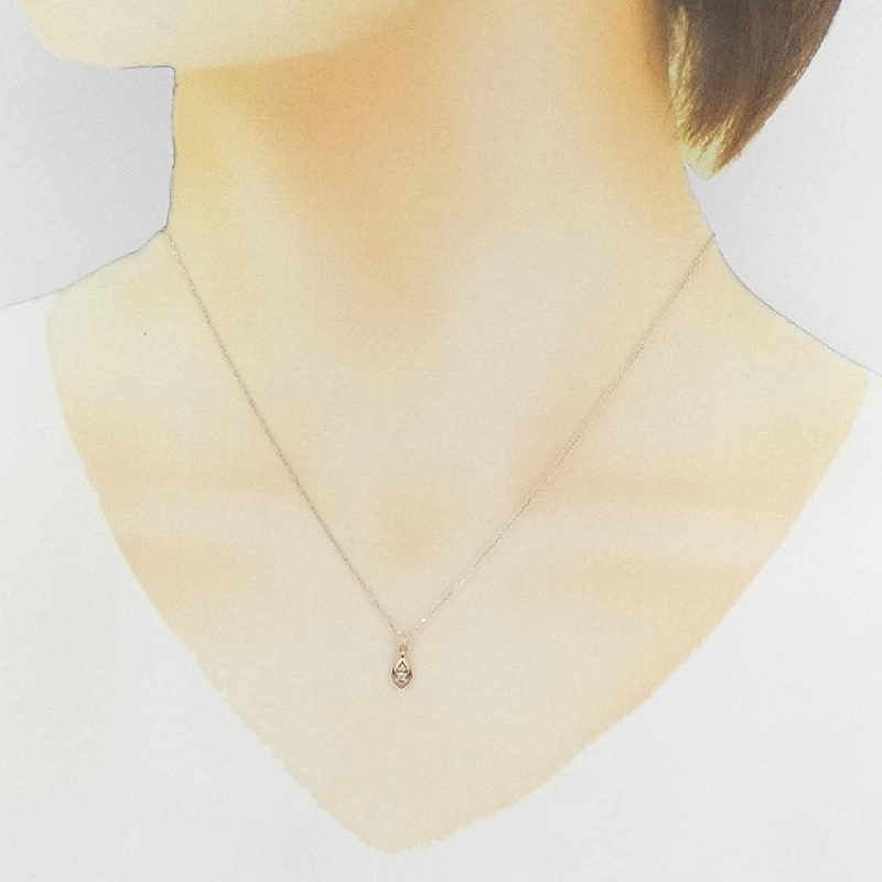 K10PG Dây chuyền kim cương - Hàng hiệu Authentic 857206