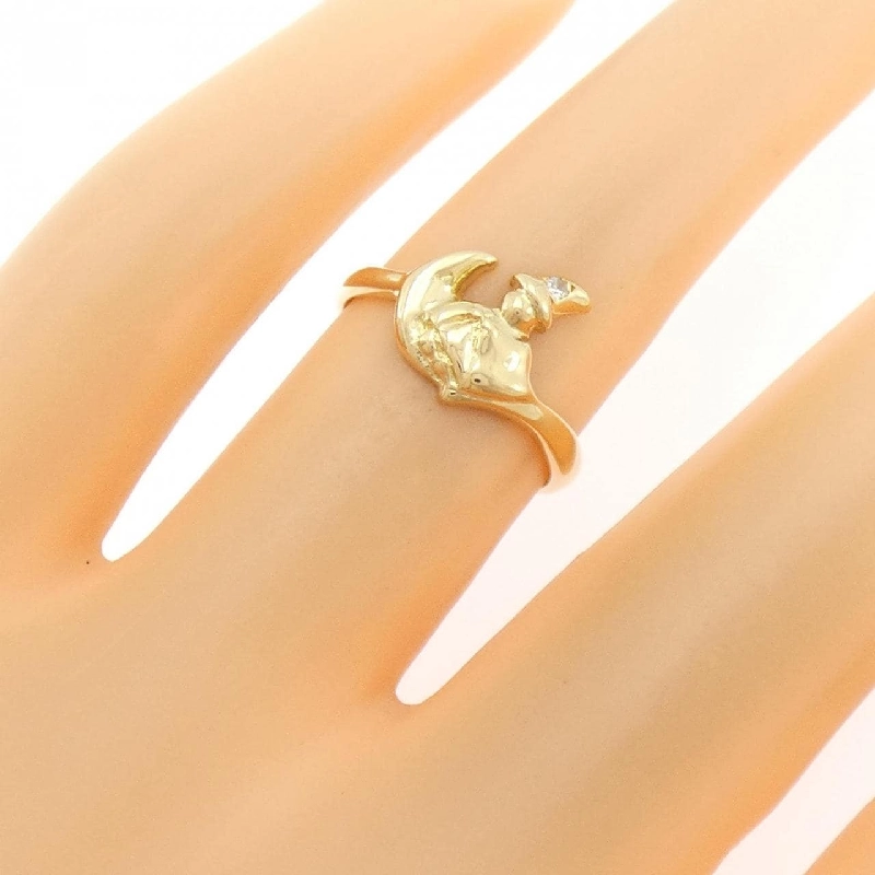 Nhẫn kim cương K18YG - Hàng hiệu chính hãng 849595