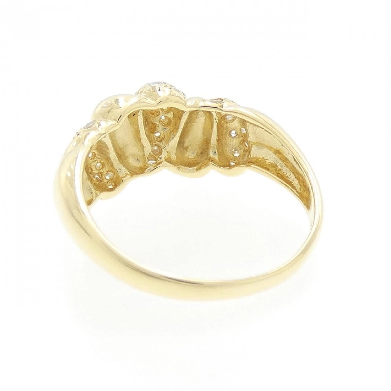 Nhẫn kim cương K18YG 0.33CT 669815