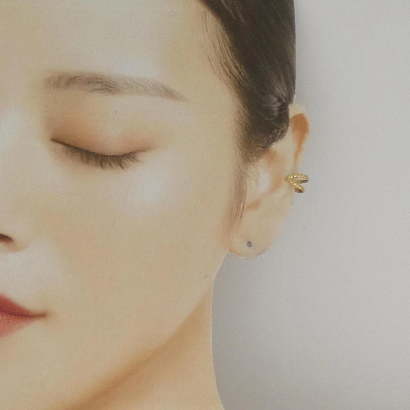 Ete K18YG Khuyên tai một bên - Hàng hiệu Authentic 846937