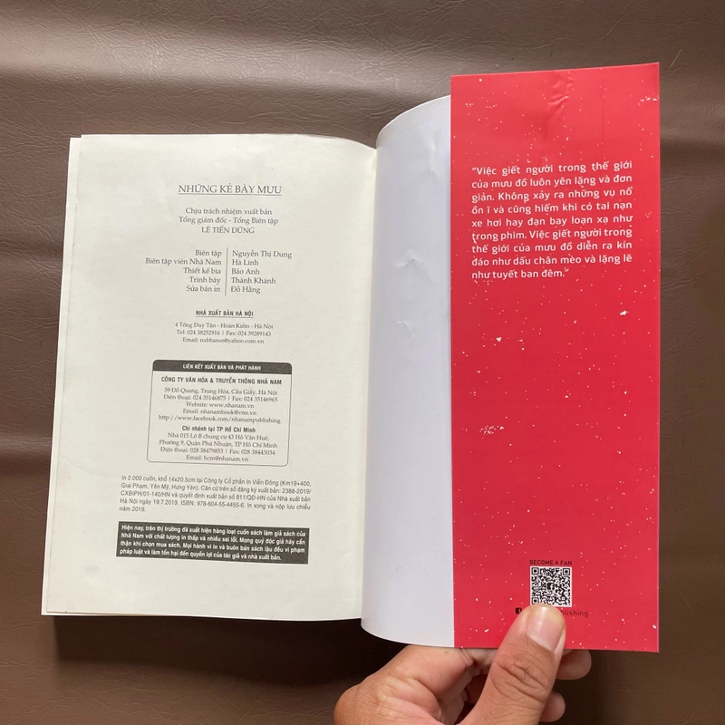 II Tiểu Thuyết: Những Kẻ Bày Mưu - KIM UN SU - 2019 494265