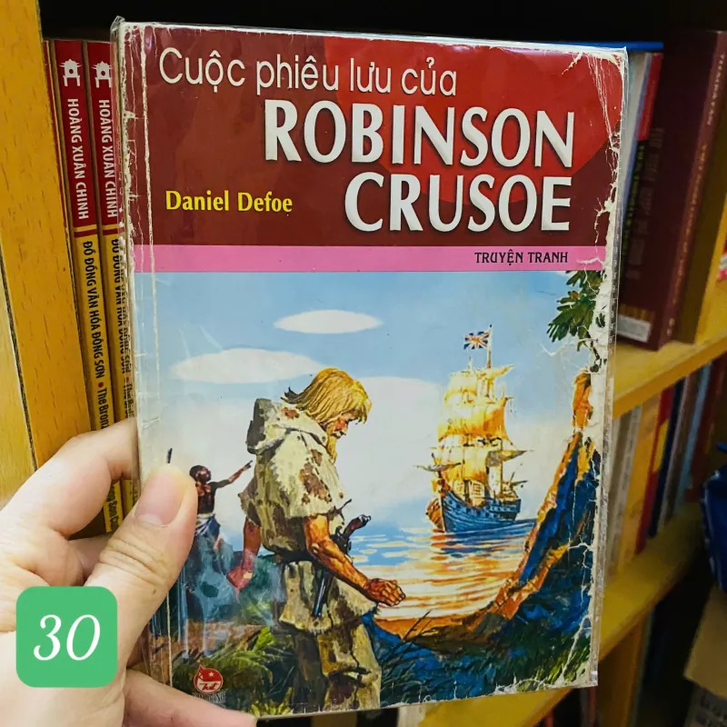 Cuộc phiêu lưu của Robinson Crusoe -  Daniel Defoe#HATRA 757472