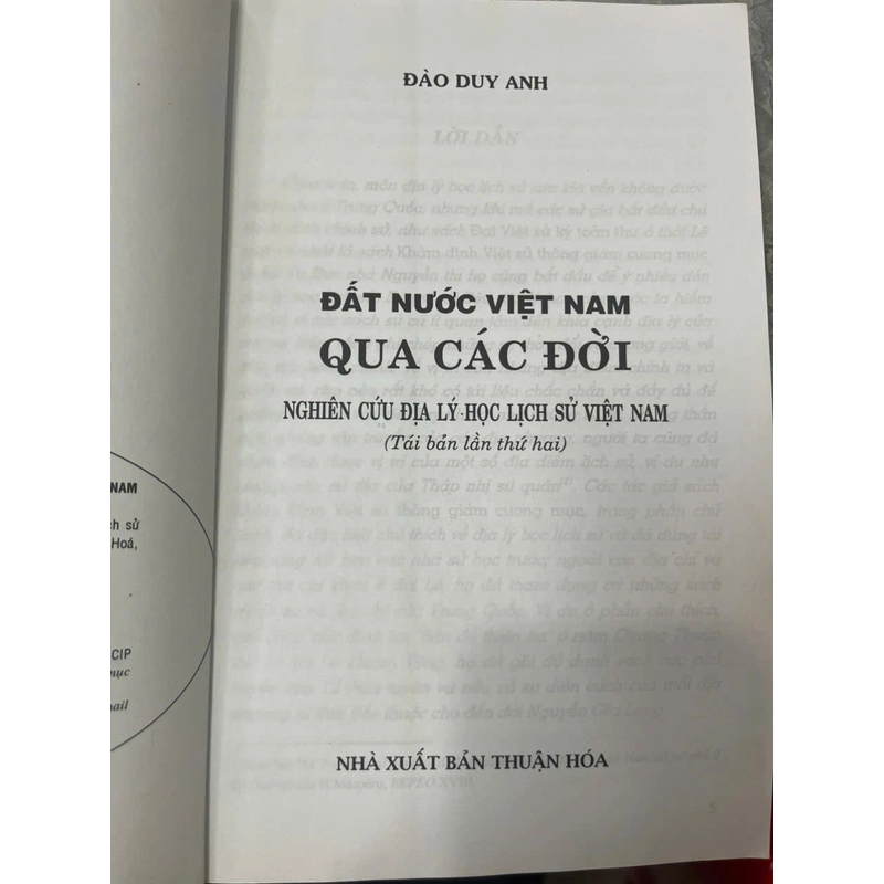 ĐẤT NƯỚC VIỆT NAM QUA CÁC ĐỜI- ĐÀO DUY ANH 530311