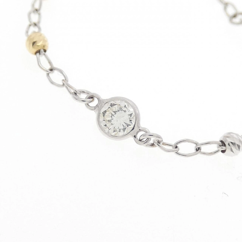 Dây chuyền kim cương ba màu K18 1.50CT - Hàng hiệu Authentic 848014