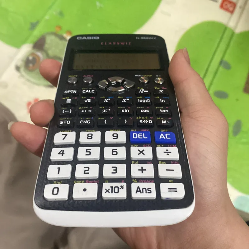 Máy tính Casio FX-580VNX, Bản Trắng, Mượt Trong 789455