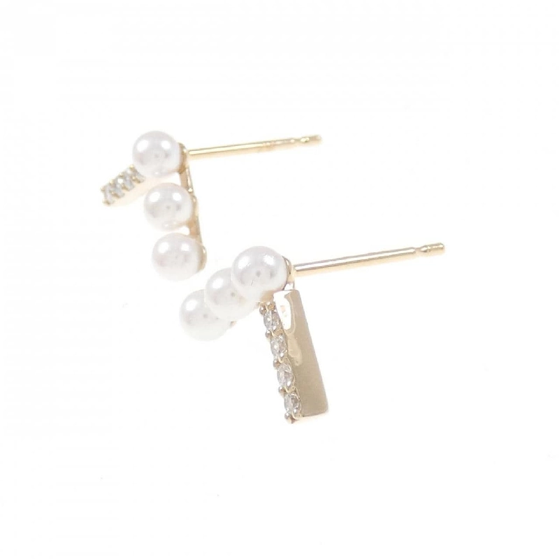 K18PG/18KPG Bông tai ngọc trai Akoya - Hàng hiệu Chính hãng 870834