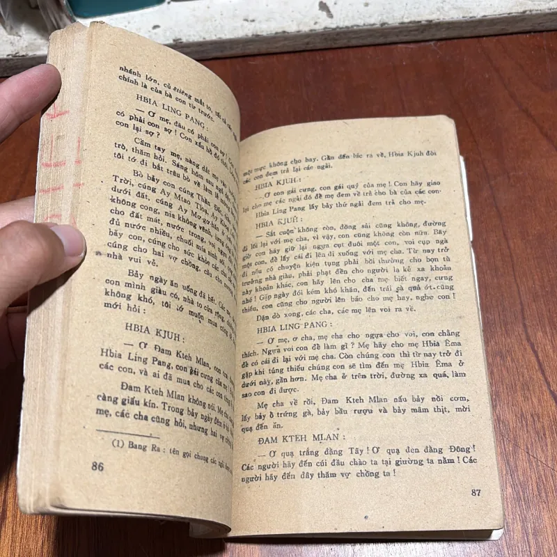 II Sách 8x: Trường Ca Ê Đê - KHAN ĐAM KTEH MLAN - Y YNG (Kể) - 1983 1012807