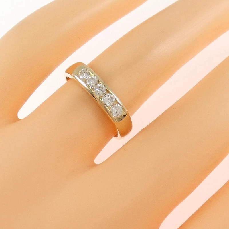 Nhẫn kim cương K18YG 0.31CT 667340