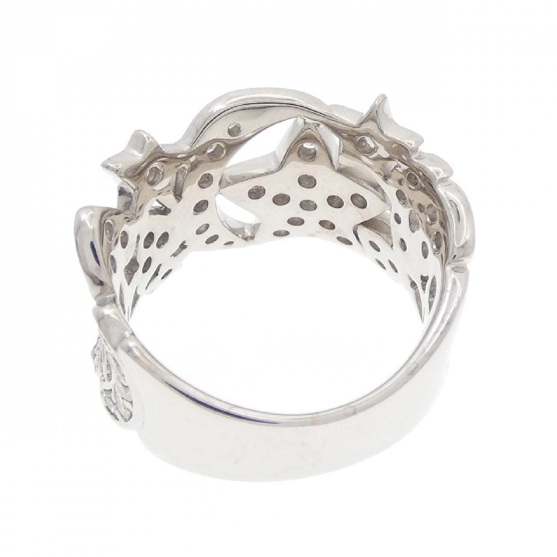 Nhẫn kim cương K18WG hình sao × mặt trăng × trái tim 1.00CT - Hàng hiệu Authentic 853387