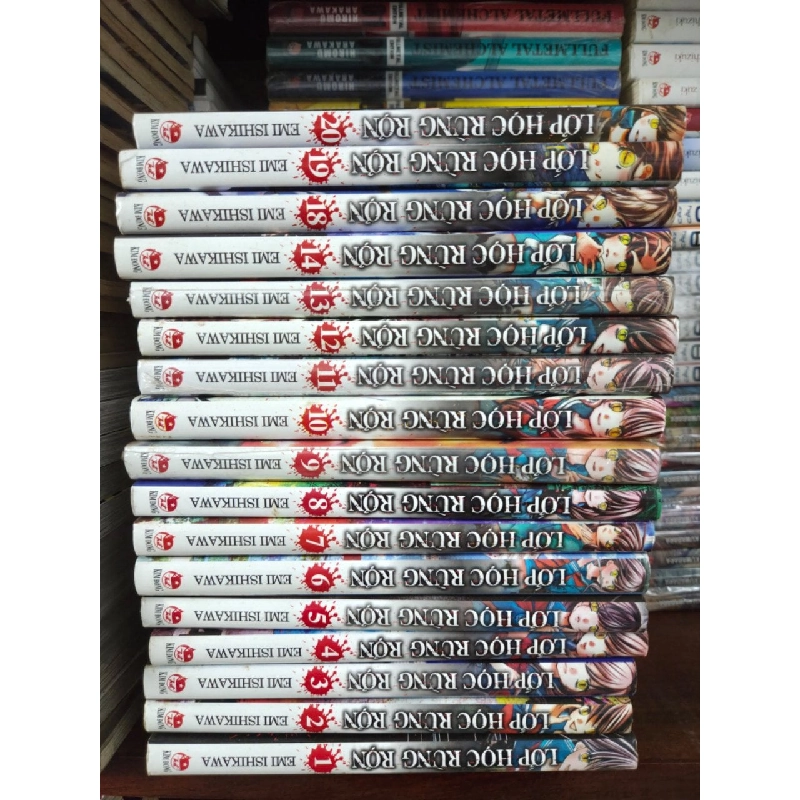 Truyện tranh Lớp Học Rùng Rợn - Emi Ishikawa full bộ giá rẻ 122603