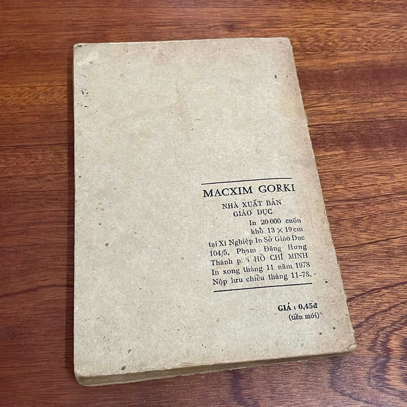 II Văn Học Nước Ngoài: Truyện Ngắn Của Macxim Gorki - 1978 503162