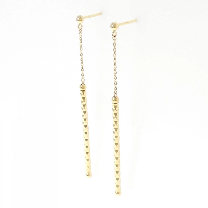 Bông tai K18YG Ginza Tanaka - Hàng hiệu Chính hãng 843598