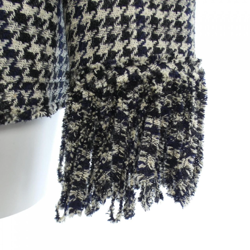 【Mã giảm giá】Áo khoác không cổ CHANEL 639215