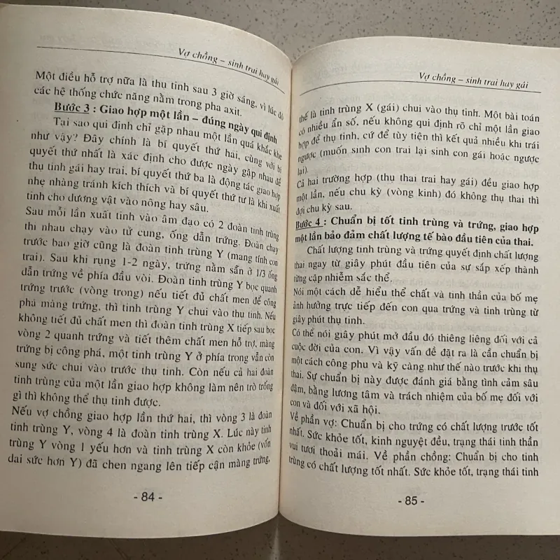 Combo 2 sách: Sinh con theo ý muốn & Chuyện vợ chồng sinh con trai hay con gái  994405