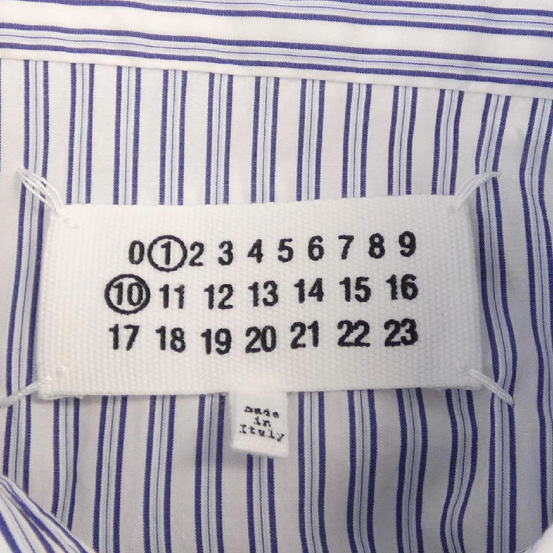 Maison Margiela S50DR0007 UNISEX S／S áo sơ mi - Hàng hiệu Authentic 819848