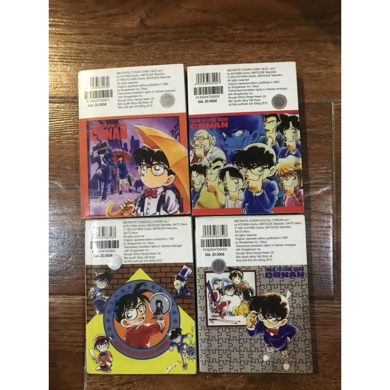 Conan tuyển tập đố vui 2 tập Conan Bách khoa thư Conan Câu đố bách khoa thư  1025401